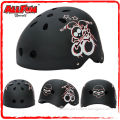 Printing design carbon fiber folding bike helmet